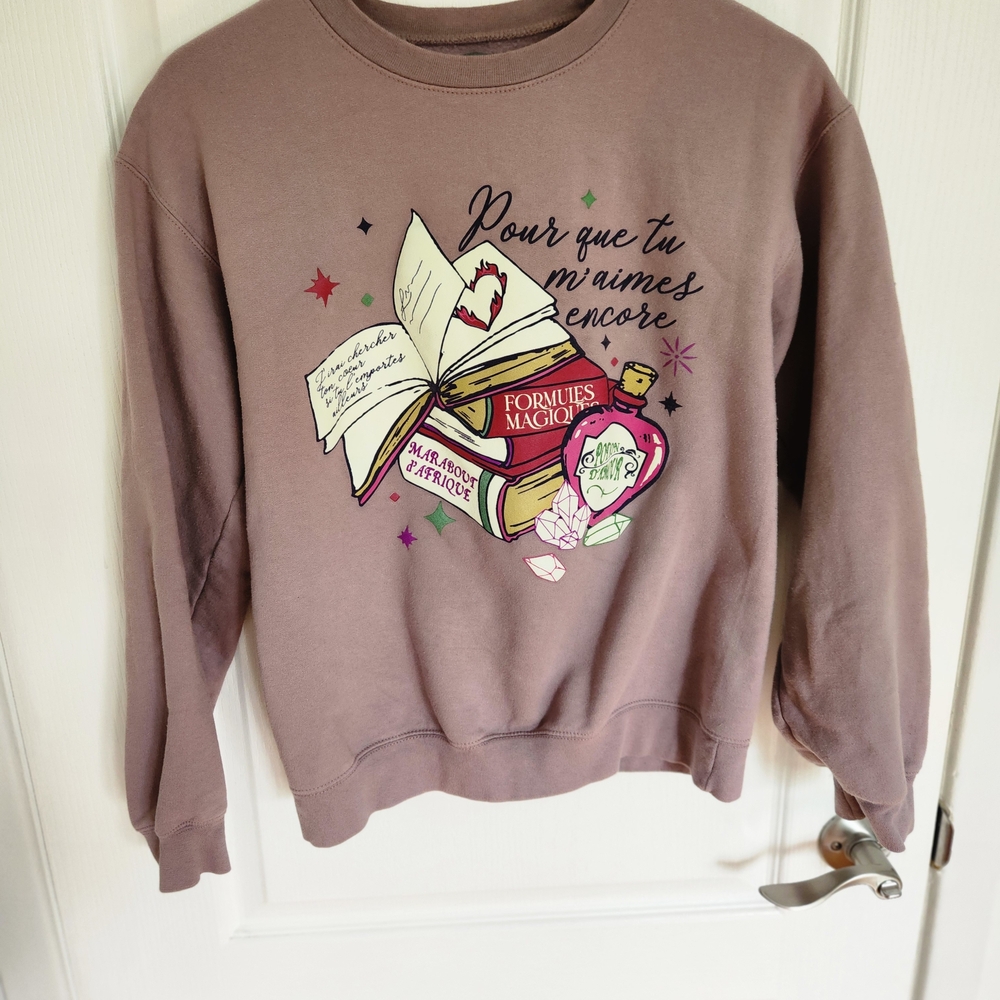 Women's Mauve Graphic Sweatshirt